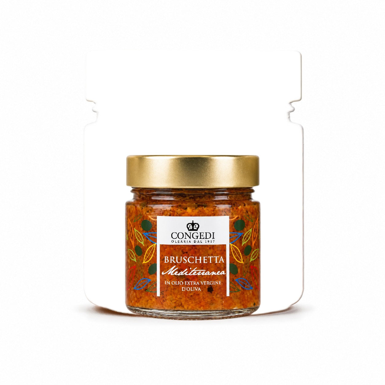 Congedi Bruschetta Mediterranea in Extra Virgin Olive Oil