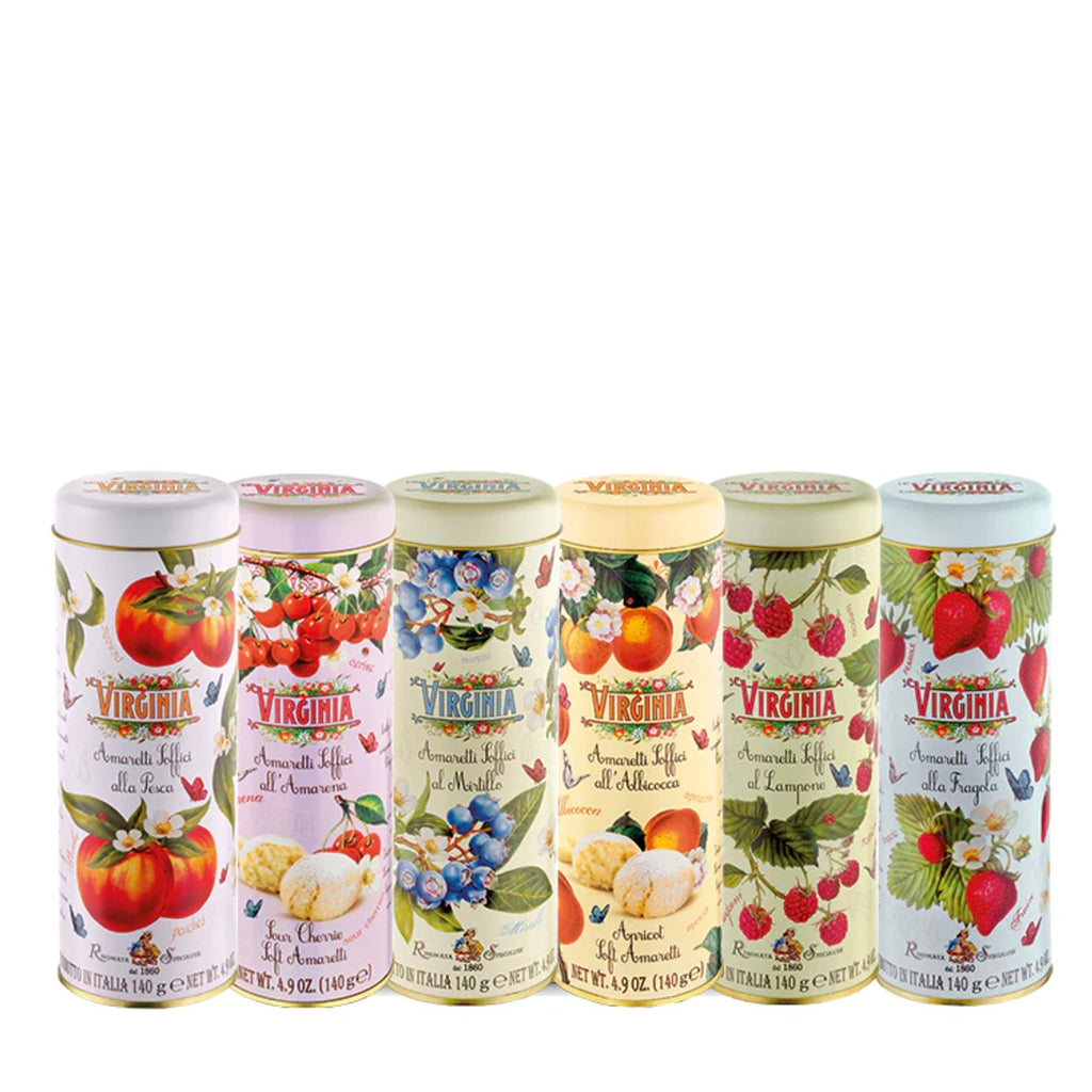 Virginia - Soft Amaretti - 6 verschillende fruit smaken (140g)