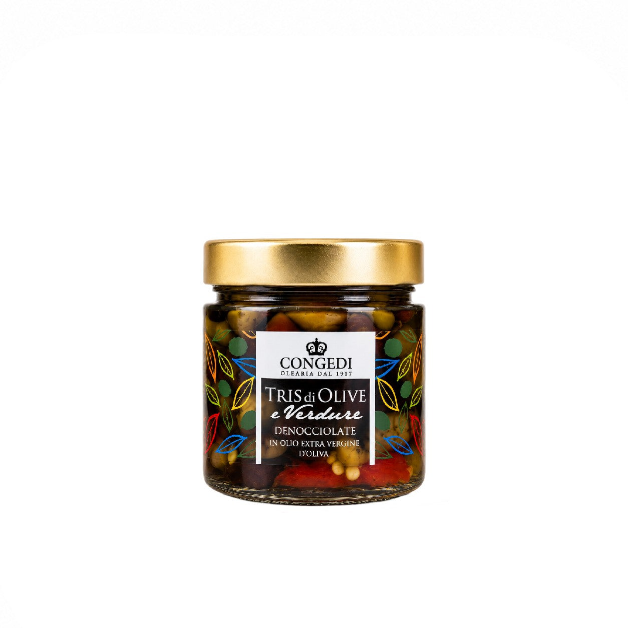 Congedi Tris di Olive Leccine in Extra Virgin Olive Oil