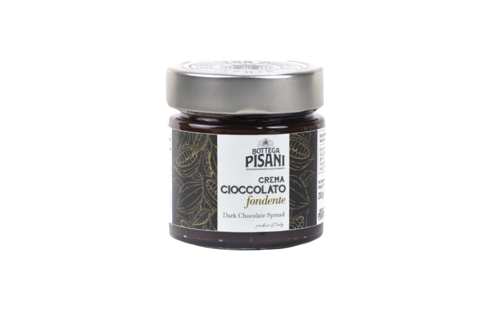🍫 Bottega Pisani – Crema Cioccolato Fondente (200 g)