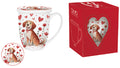 Duo Hearts Mug + Infuser - DOG