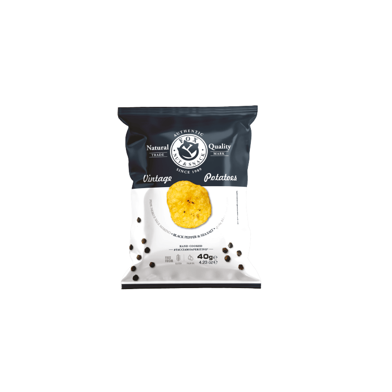 Fox Vintage Aardappelchips met Zeezout