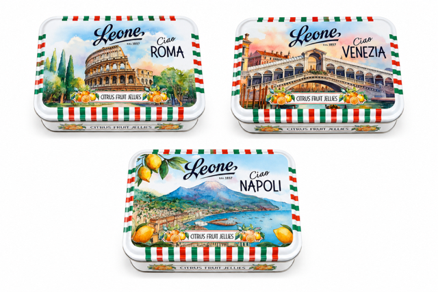 Leone Citrus Fruit Jellies – Italiaanse Steden