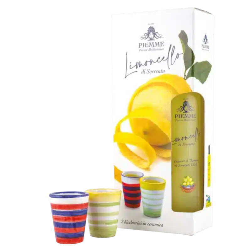 Piemme Limoncello di Sorrento IGP Gold Gift Box