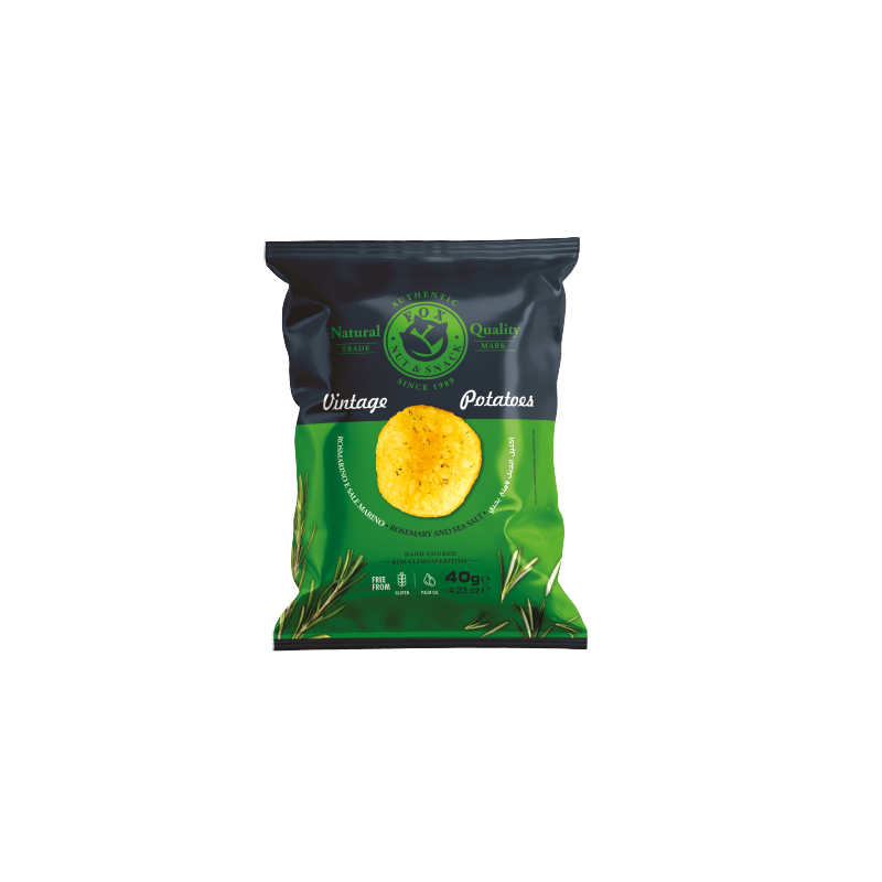 Fox Vintage Aardappelchips met Zeezout