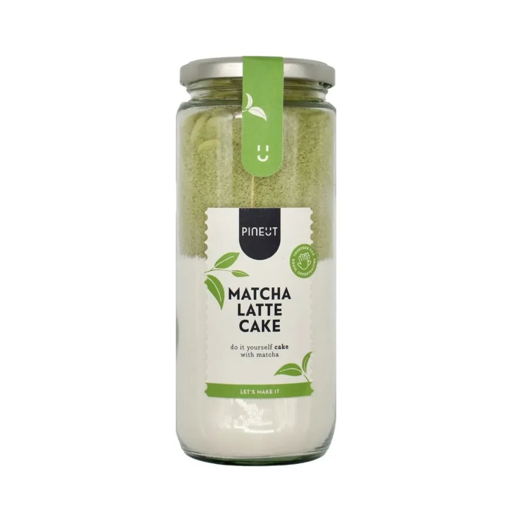Pineut Matcha Latte Cake