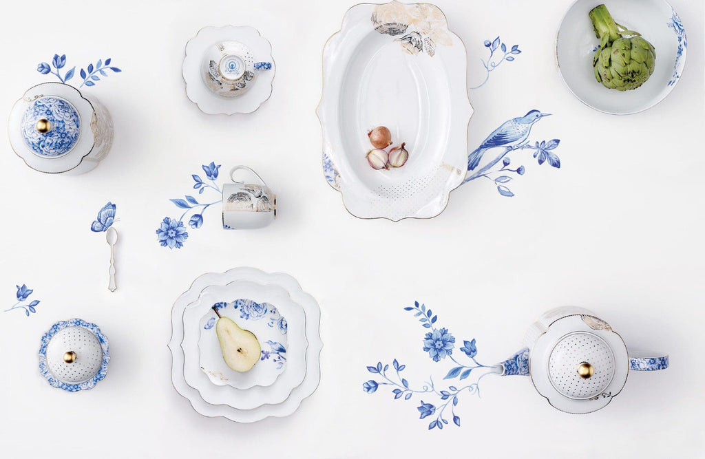 Set 2 Cups & Saucers Royal White 225ml