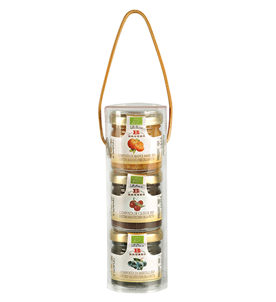 Brezzo | Trio biologische fruitcompotes (3 x mini)
