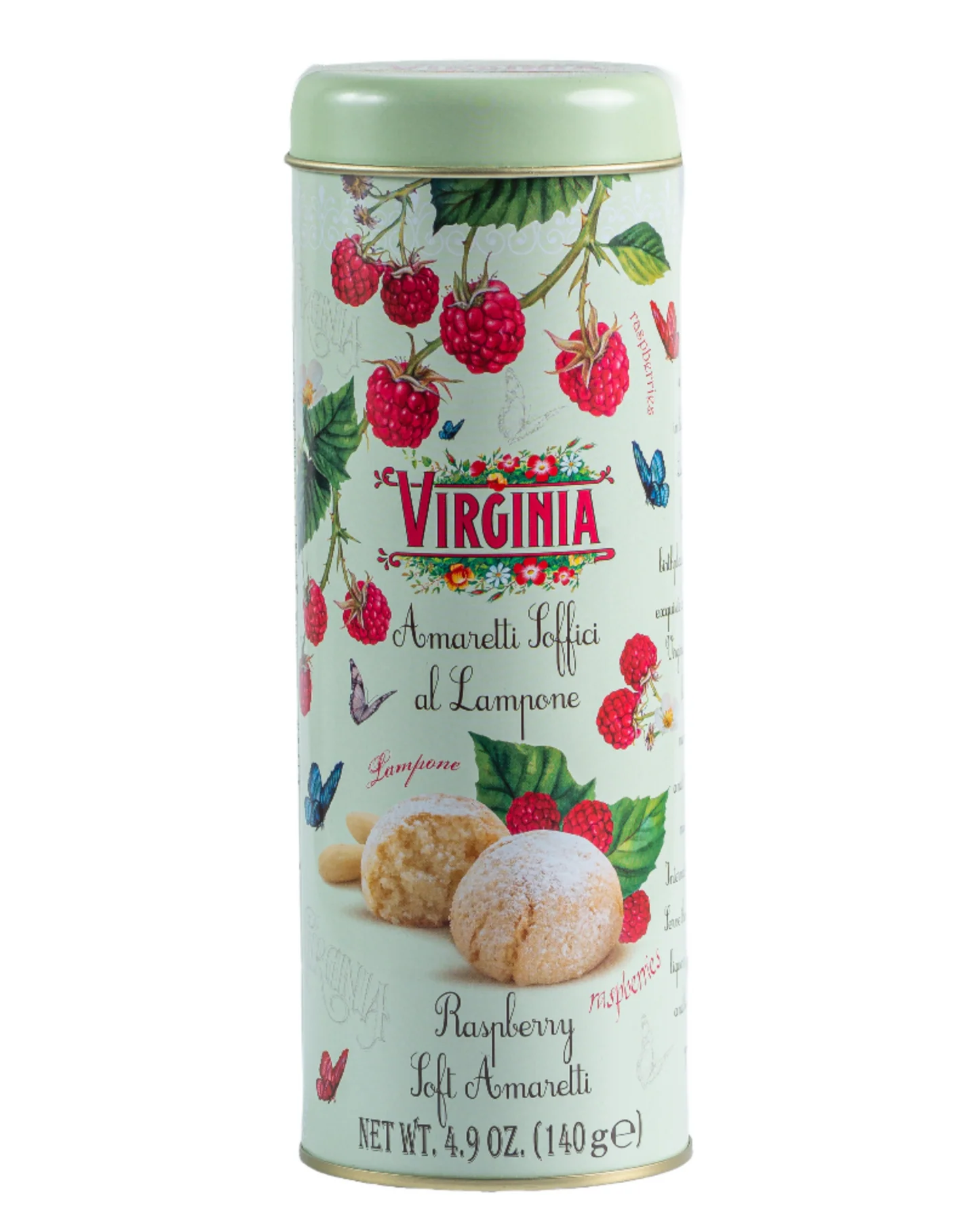 Virginia - Soft Amaretti - 6 verschillende fruit smaken (140g)