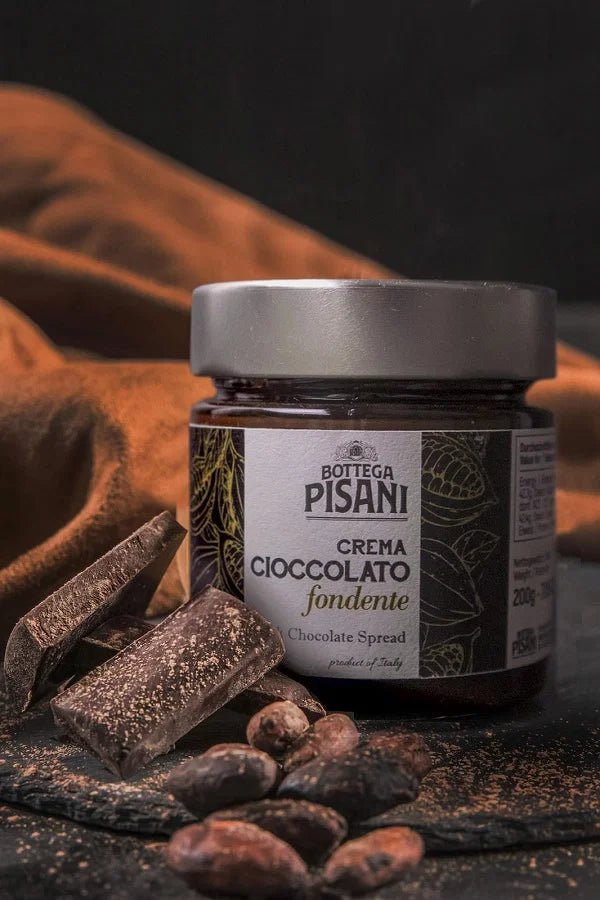 🍫 Bottega Pisani – Crema Cioccolato Fondente (200 g)
