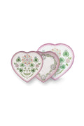 Set/2 Hartvormige Borden Lily&Lotus Lila 21.5cm