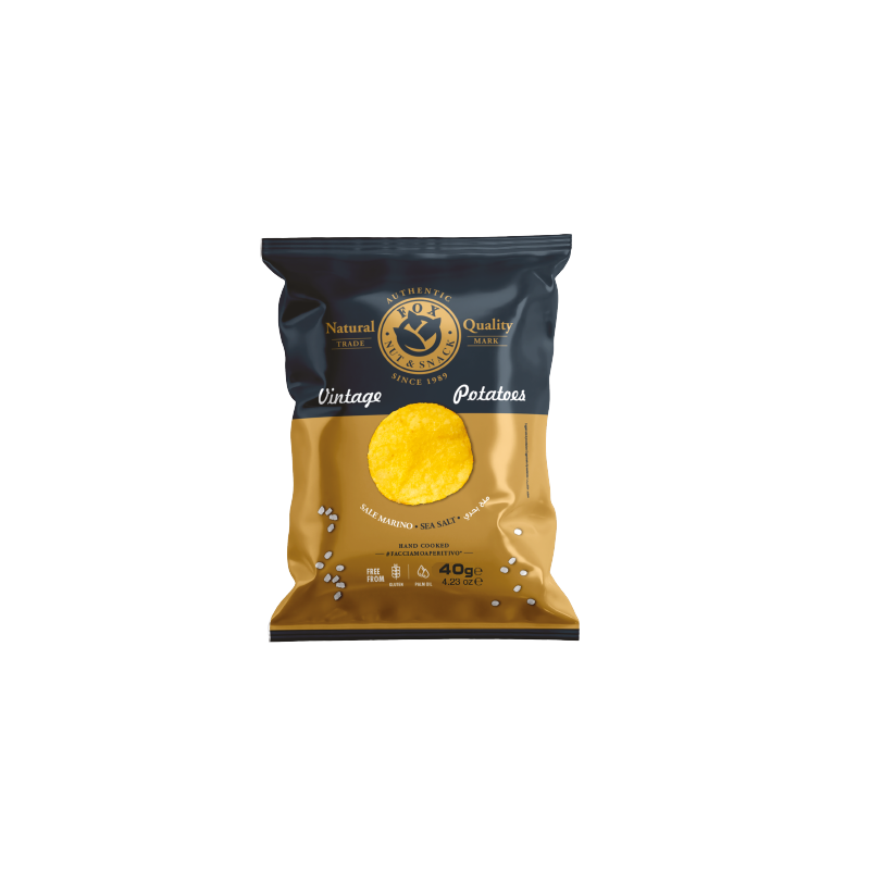Fox Vintage Aardappelchips met Zeezout